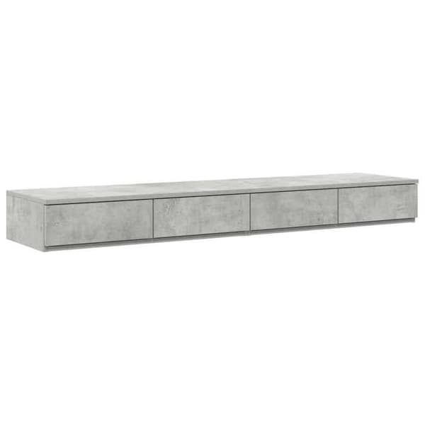 Maison Exclusive - Sengekasser Grå beton 140 x 36,5 x 16,5 cm