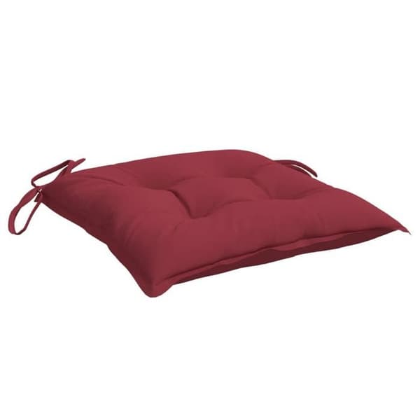 Maison Exclusive - Tuolityynyt 4 kpl punainen Bordeaux 40x40x7 cm