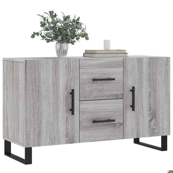 Maison Exclusive - Buffé Sonoma grå 100x36x60 cm ingenjörsträ