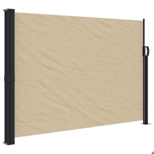 Maison Exclusive - Beige sidoventil 140x500 cm