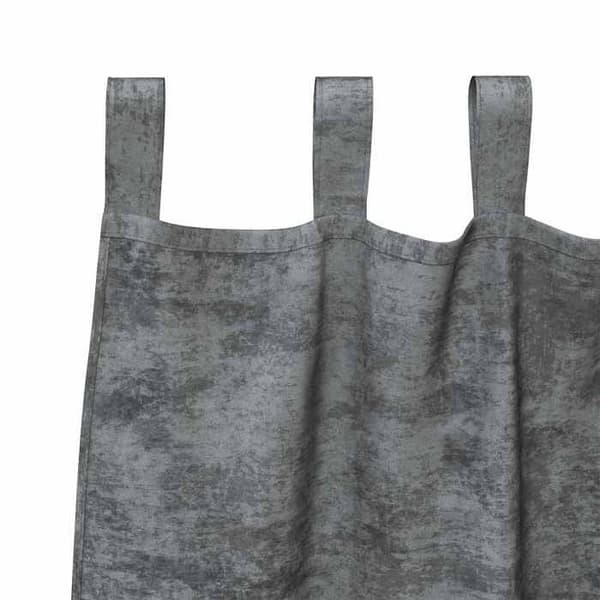 Maison Exclusive - Samettiverhot 2 kpl Harmaa 260 x 140 cm Sametti