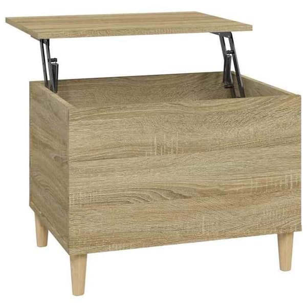 Maison Exclusive - Soffbord Ek sonoma 60x44,5x45 cm Ingenjörsträ