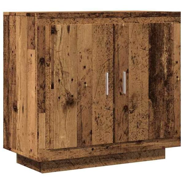 Maison Exclusive - Buffé gammalt trä 80x40x75 cm ingenjörsträ