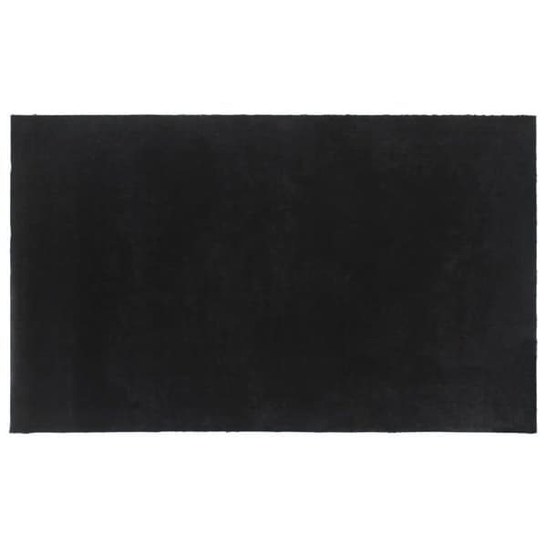 Maison Exclusive - Dørmåtte sort 90x150 cm tuftet kokosfiber Svart