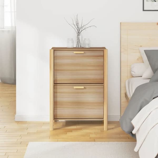 Maison Exclusive - Kengäteline 57,5x33x80 cm Tekninen puu