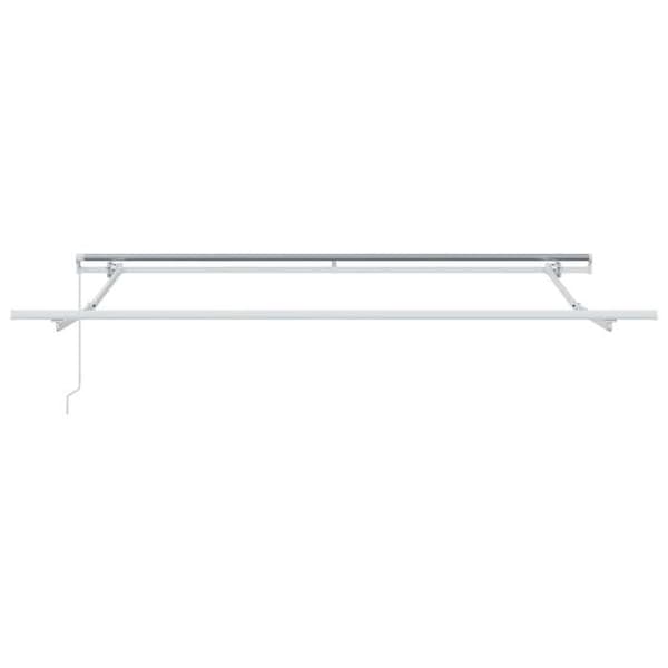 Maison Exclusive - Fällbart tak i ljusgrå 300 x 250 x 165 cm