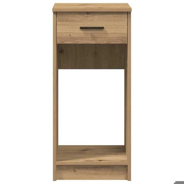Computer stand - EKSKLUSIV HUS - Håndlavet model - Ingeniørtræ - 1 skuffe - 35x45x77 cm