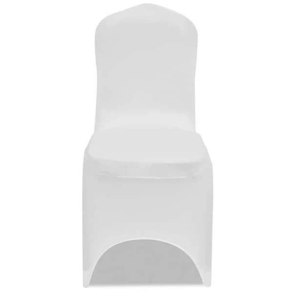 Stolsöverdrag - Exklusivt Hem - Vit - Utsträckbara (10% elastan) - Set med 18 delar Vit