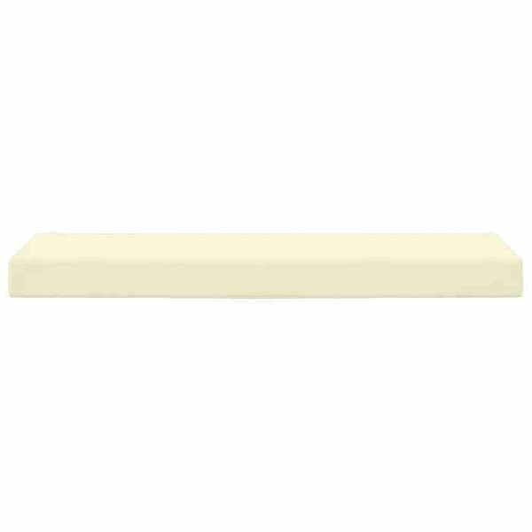 Maison Exclusive - Udendørs Sædepude 100 % polyester Creme Grädde