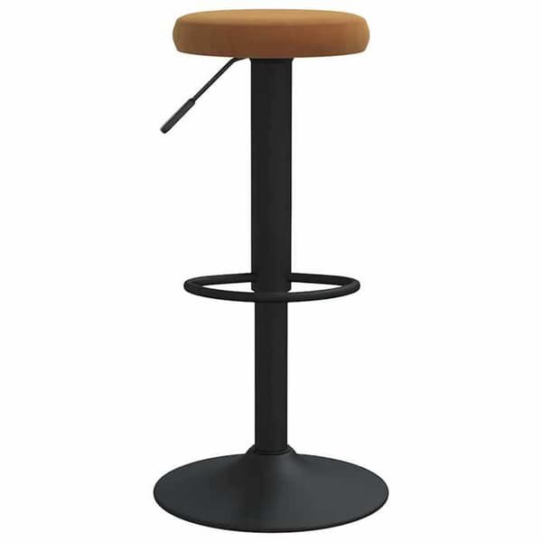 Maison Exclusive - Barstolar set om 2 brun sammet
