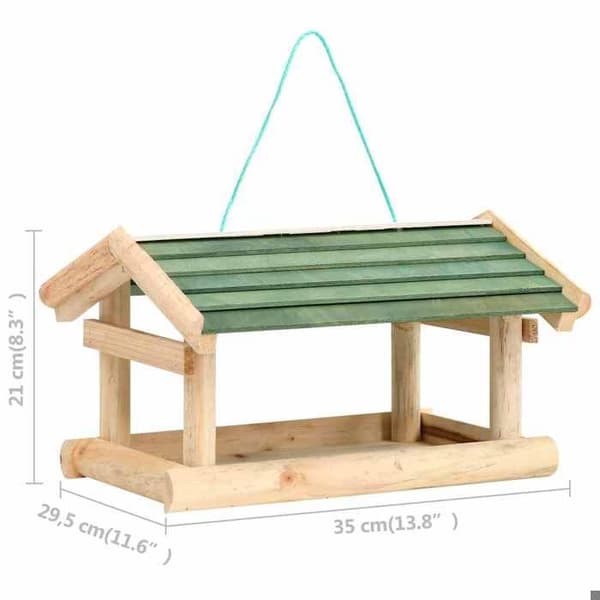 Maison Exclusive - Pihabirdie, kuusipuusta, 35x29,5x21 cm