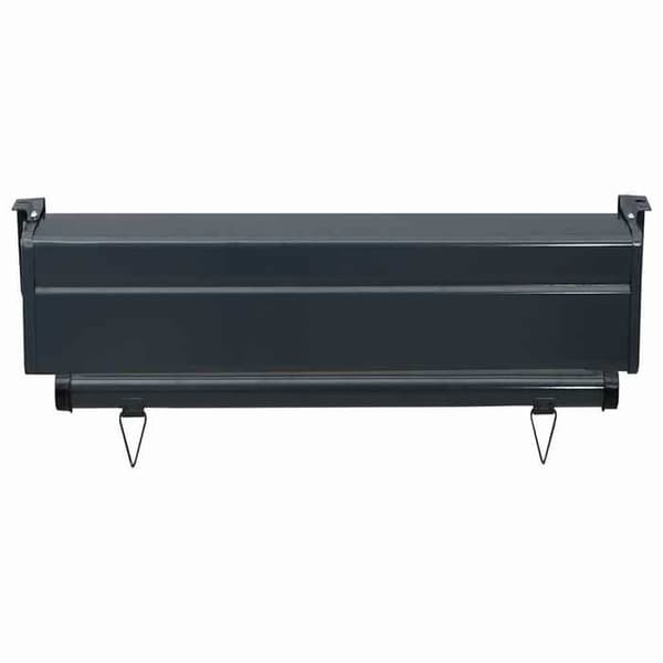 Maison Exclusive - Sideskærm til balkon 65x250 cm sort