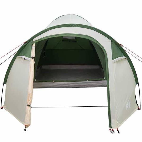 Maison Exclusive - Teltta Dôme Dôme katolla ja varastolla Vihreä 384 x 254 x 170 cm