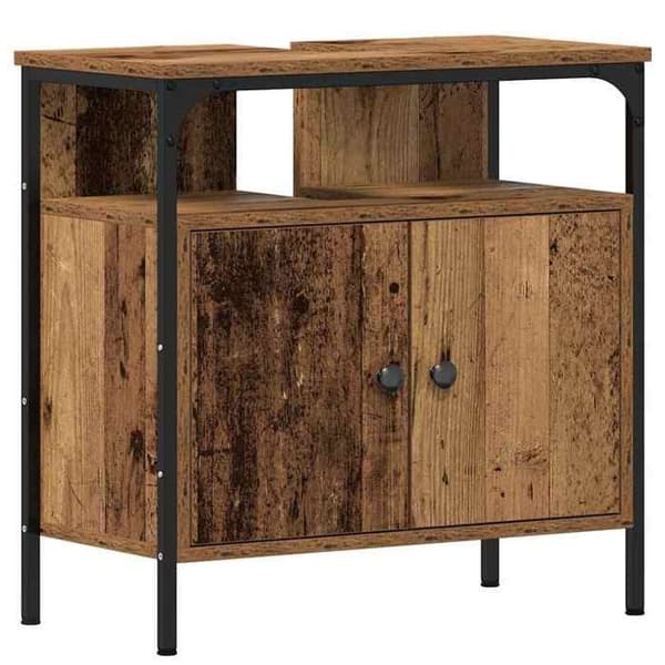 Maison Exclusive - Badeværelsesmøbler 3 dele Brun 80 x 30 x 60 cm brun