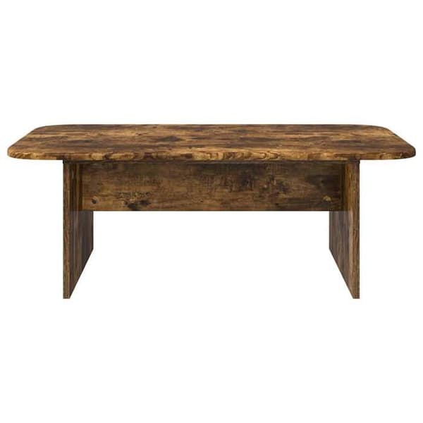 Bord - EKSKLUSIV HUS - 93x53x33 cm - Røget eg - Ingeniørtræ - Rektangulær Rökt ek