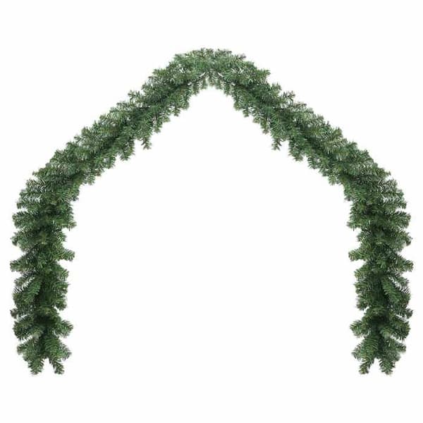 Maison Exclusive - Jouluköynnös LED-valoilla 10 m Vit varm