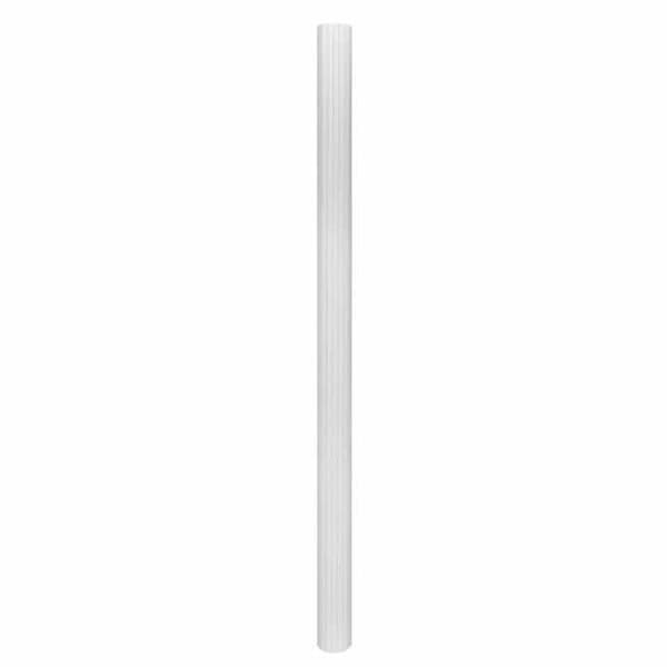 Maison Exclusive - Skärmvägg av vitt bambu bredd 250 cm höjd 165 cm Vit
