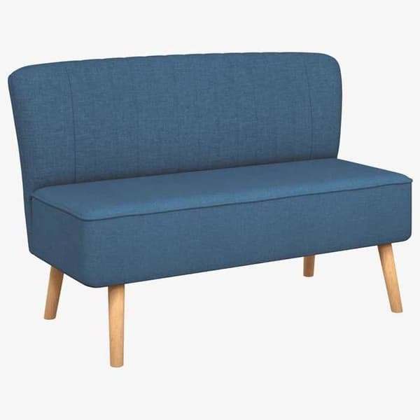 Maison Exclusive - Sofa 117x55,5x77 cm Blåt Stof Blå