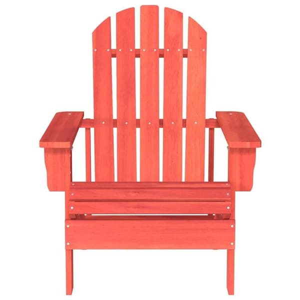 Maison Exclusive - Adirondack-stol i massiv röd gran