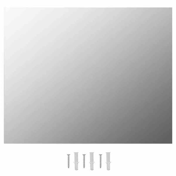 Väggspegel - Utan ram - 100 x 60 cm - Rektangulär - Glas