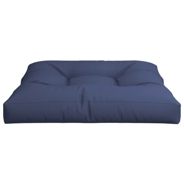 Maison Exclusive - Marinblå pallkudde 70x70x12 cm tyg