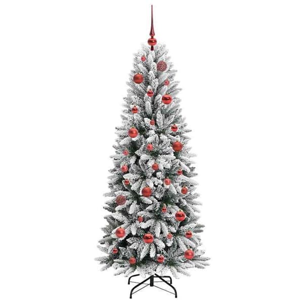 Maison Exclusive - Konstgjord Julgran Vit 150 cm Vit