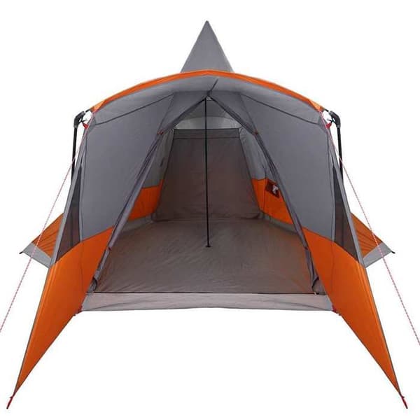 Maison Exclusive - Teepee Telt til 8 Personer Grå og Orange