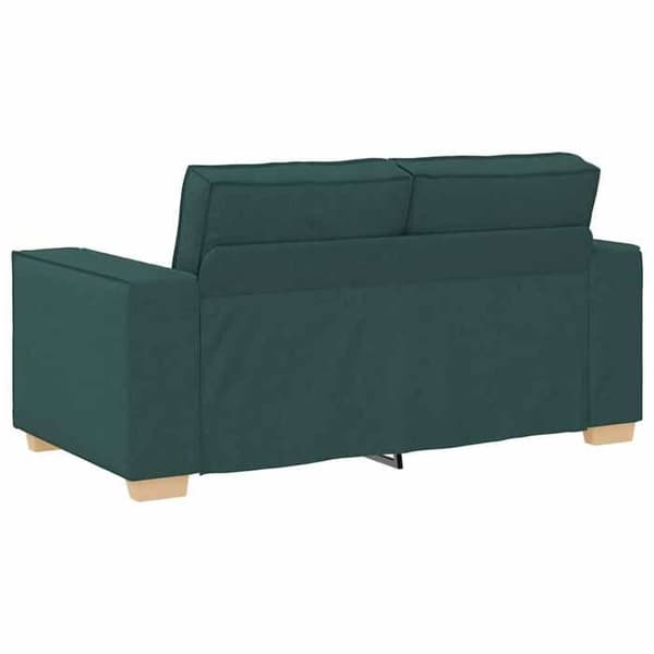 Maison Exclusive - Sofa 2 personer Mørkegrøn 160x78x84 cm Stof