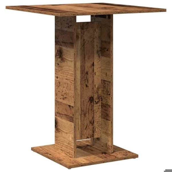 Maison Exclusive - Bistrobord gammel træ 60x60x75 cm ingeniørtræ