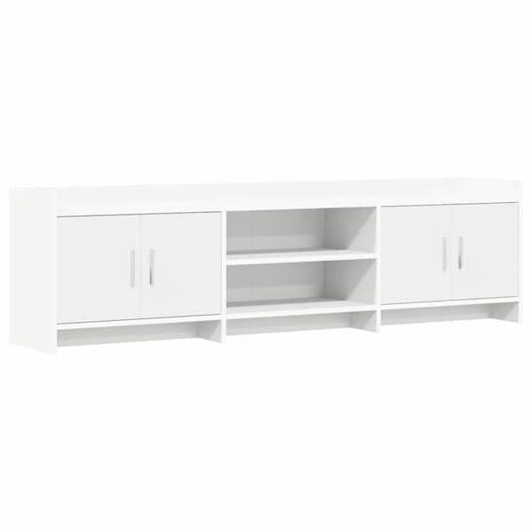 Maison Exclusive - TV-möbel 168 x 33 x 47 cm Vit Ingenjörsträ Vit