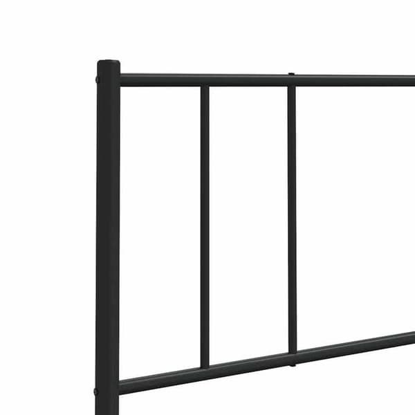 Maison Exclusive - Erstatnings hovedgærde i sort metal 90 cm