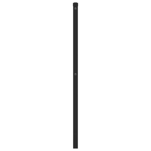 Maison Exclusive - Erstatnings hovedgærde i sort metal 90 cm