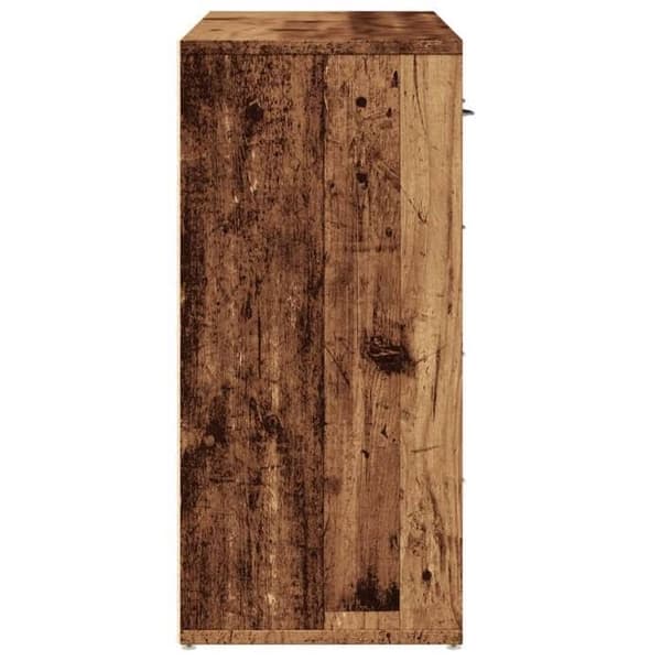Maison Exclusive - Buffé gammalt trä 88x30x64 cm ingenjörsträ