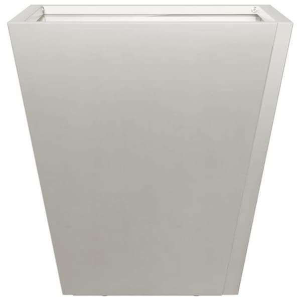 Maison Exclusive - Blomsterkummer 2 stk 30x30x30 cm rustfrit stål