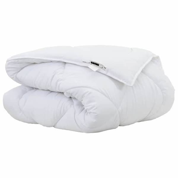 Couette - EXKLUSIVT HUS - Vinter - 200 x 135 cm - Mikrofiber 100% polyester - 450 g/m² vadderad Vit