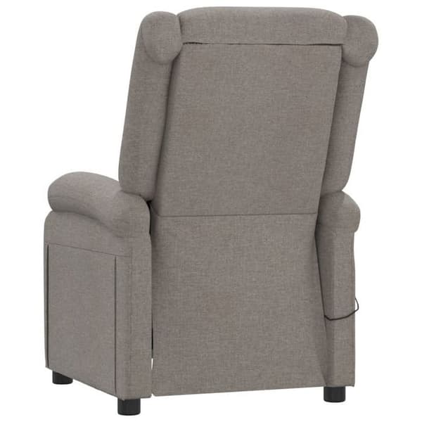 Maison Exclusive - Elektrisk lænestol Taupe Stof