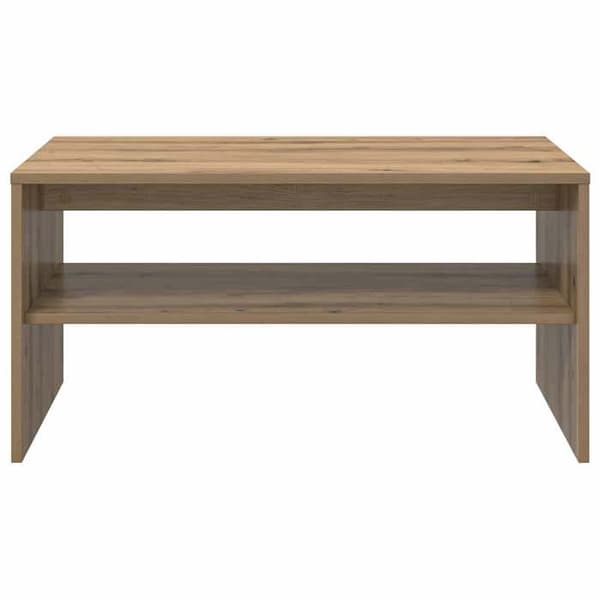 Bord - EKSKLUSIV HUS - 80 x 50 x 40 cm - Ingeniørtræ - Rektangulær - Indbyggede hylder