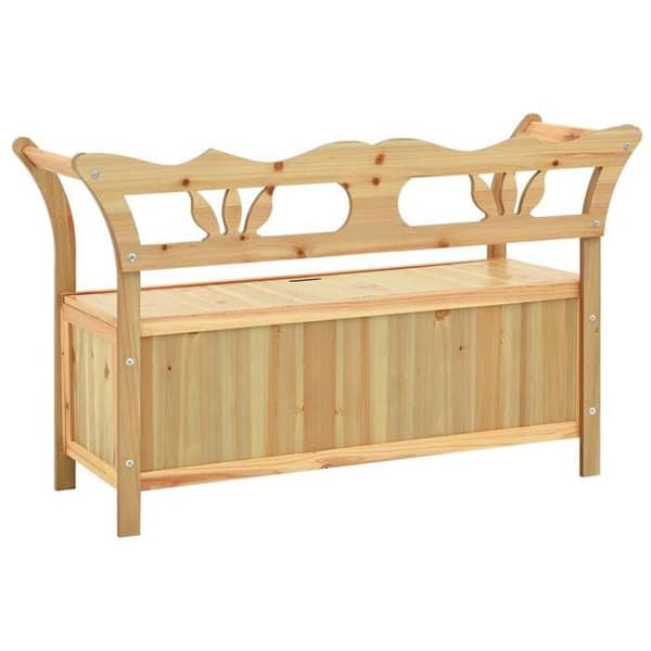 Maison Exclusive - Bænk 107x45x75,5 cm Solid fyrretræ