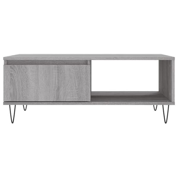 Maison Exclusive - Soffbord sonoma grå 90x60x35 cm ingenjörsträ