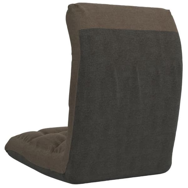 Maison Exclusive - Foldbar gulvstol Taupe Stof