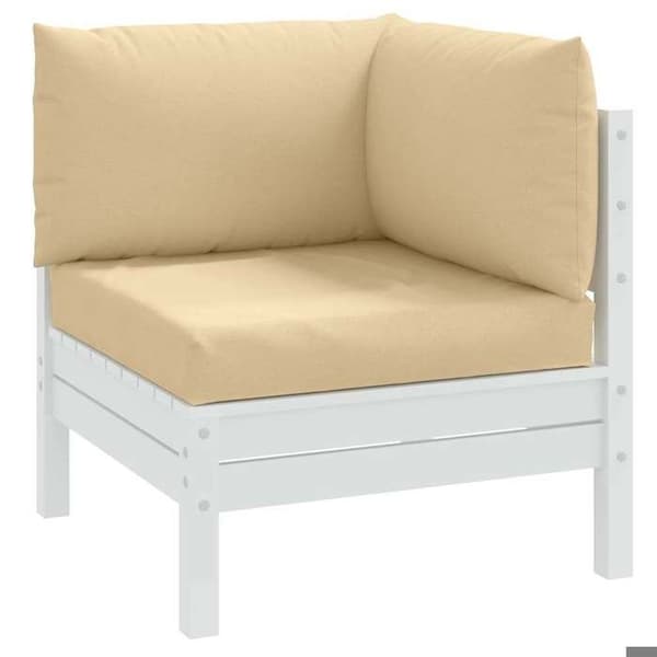 Pallkudde - EXKLUSIV HEM - 3-pack - blandad beige - 60x60 cm - polyester beige blandad