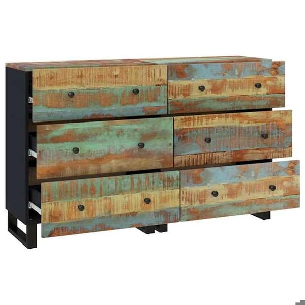 Maison Exclusive - Buffets 2 kpl 60x33x75 cm Kierrätetty massiivipuu