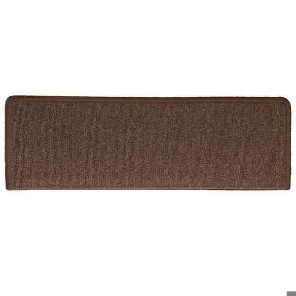 Maison Exclusive - Trappmatta 30 delar 65 x 21 x 4 cm Kaffe brunt Rektangulär kant
