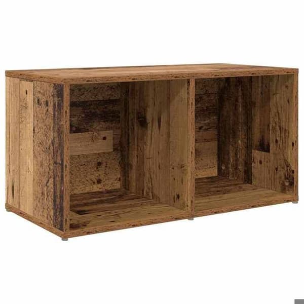 TV-möbel - EXKLUSIV HEM - 72 x 35 x 37 cm - Brun - Ingenjörsträ - Väggmontering brun