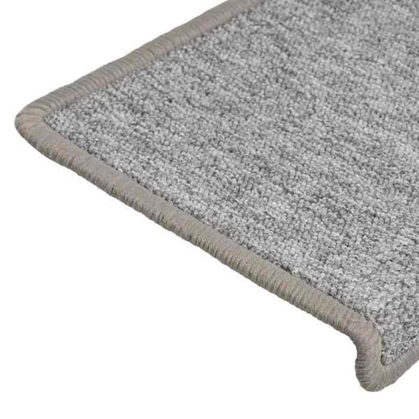 Trappe tæppe - Eksklusivt hjem - 15 stykker - 65 x 21 x 4 cm - Lys grå Ljusgrått