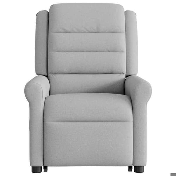 Maison Exclusive - Grå moln tyg reclinerfåtölj grått moln