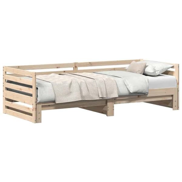 Maison Exclusive - Dagbädd med utdragbar säng utan madrass 80x200 cm Ej specificerat