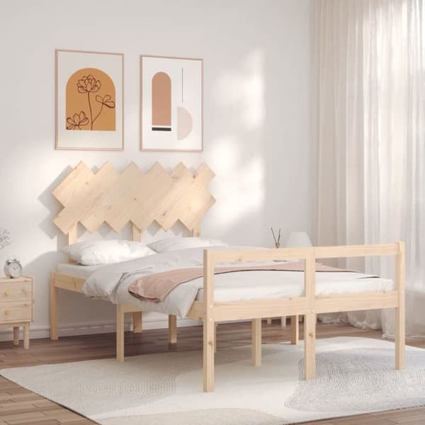 Maison Exclusive - Seng til ældre uden madras i massivt træ