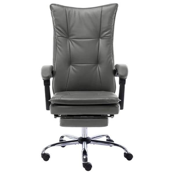 Maison Exclusive - Kontorstol Anthracite Similicuir antracit