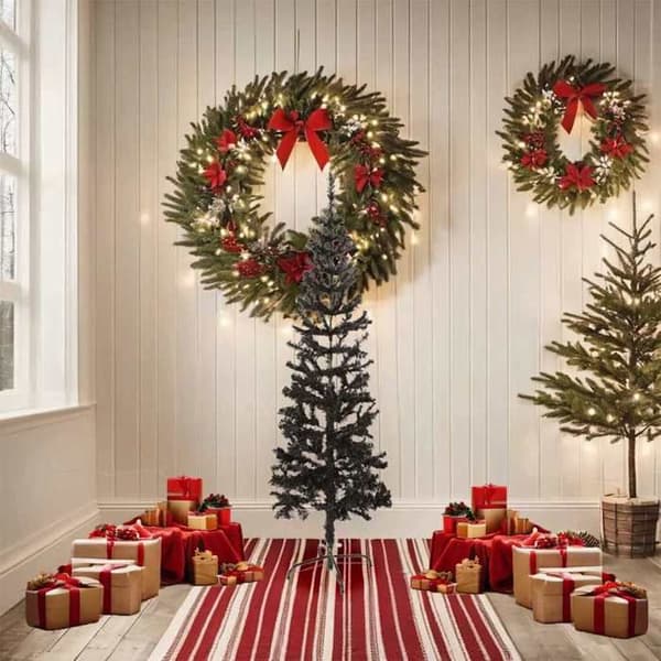 Maison Exclusive - Smal Svart Julgran 150 cm